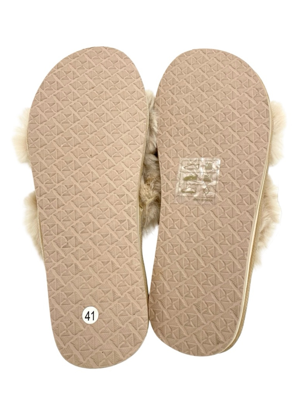 Coface Women’s Fuzzy Slippers Size 9 NWOT - Picture 8 of 8